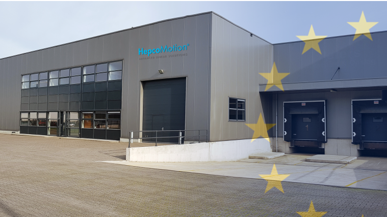 HepcoMotion Opens New Stockholding Factory in Netherlands