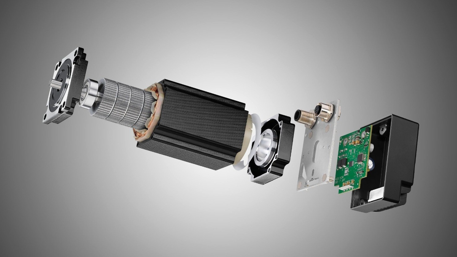 KannMOTION – Servo motors with integrated controller