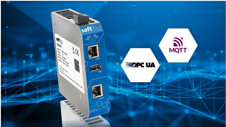 edgeGate – Access PLC, CNC, and OPC UA Data via MQTT and OPC UA for higher-level management applications