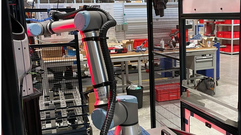 Beladung einer Presse