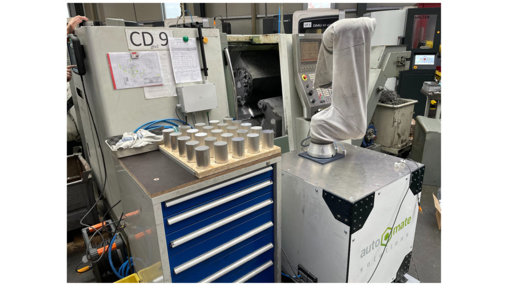 Maschinenbeladung – CNC