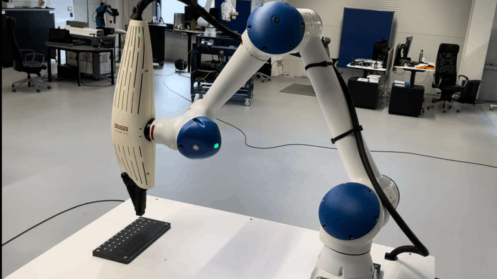 Schrauben mit einem Cobot