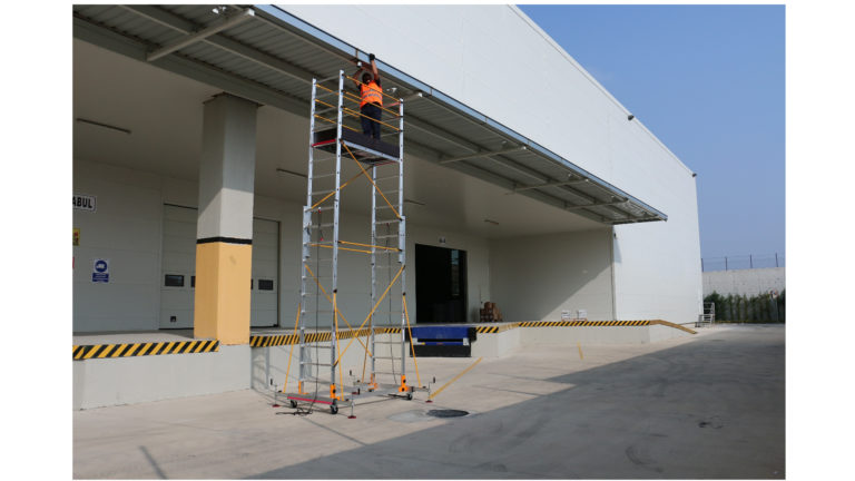 Telesafe – The telescopic XXL scaffold