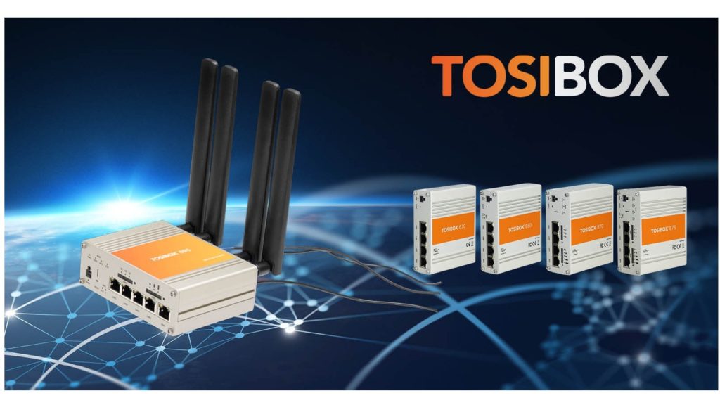 TOSIBOX® 695 – 5G enabled Plug & Go™ connectivity device