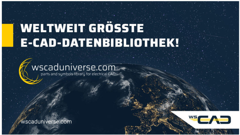Weltweit größte E-CAD-Datenbibliothek wscaduniverse.com