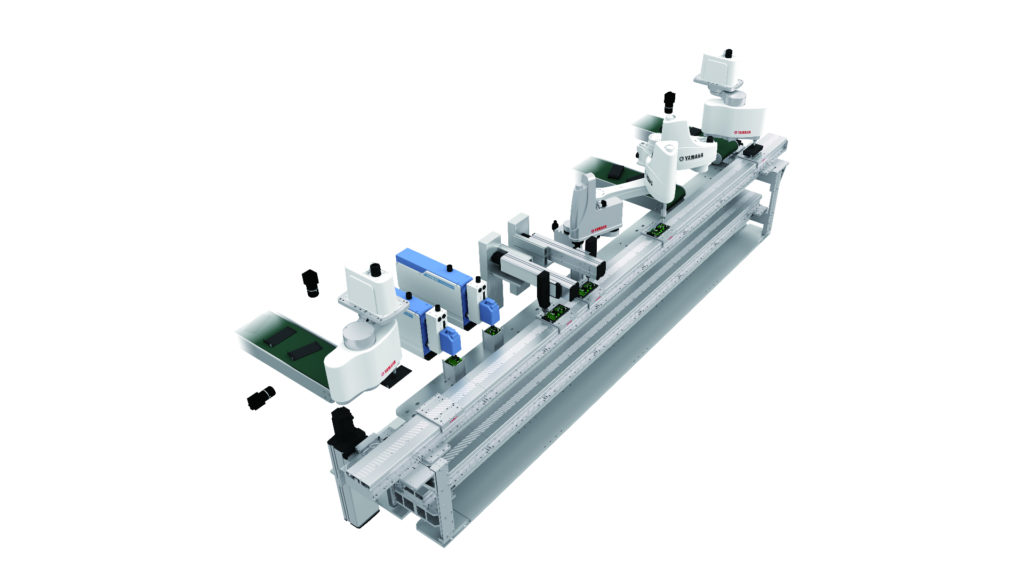 Vertikale Zirkulationseinheit für Linearfördermodul LCMR200