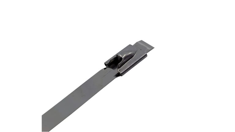 BALL-LOK V4A Stainless Steel Cable Tie with High Tensile Strength