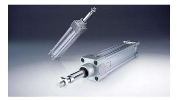 End Lock Cylinder Series 63, Strong locking for tough applications.