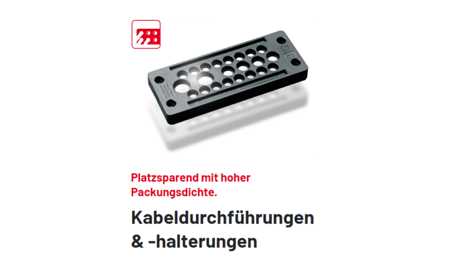 Kabeldurchführungen & -halterungen