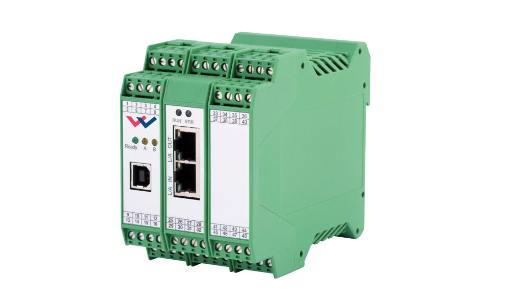 Two-axis positioning and synchronization control module POS-124-U