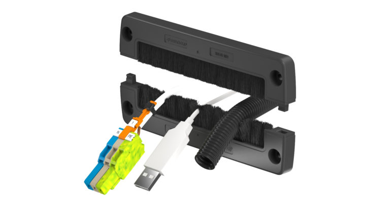 KDS-BS AND KDS-BC cable entries with brush seal