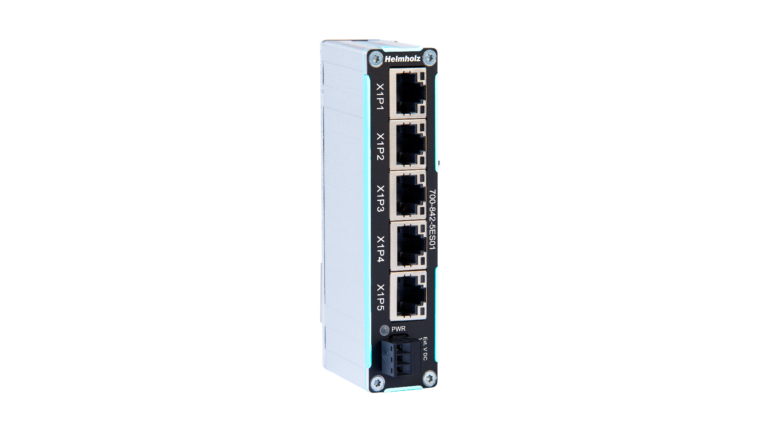FLEXtra SLIM Ethernet-Switch 5-Port, unmanaged, 10/100 Mbit