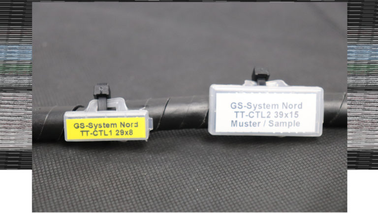 Serie CTL – Kunststoffkabelmarkierer ( transparenter und verschließbarer Kabelmarkierer )