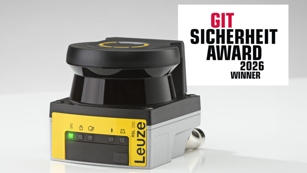 RSL 200: Der kleinste Sicherheits-Laserscanner am Markt.