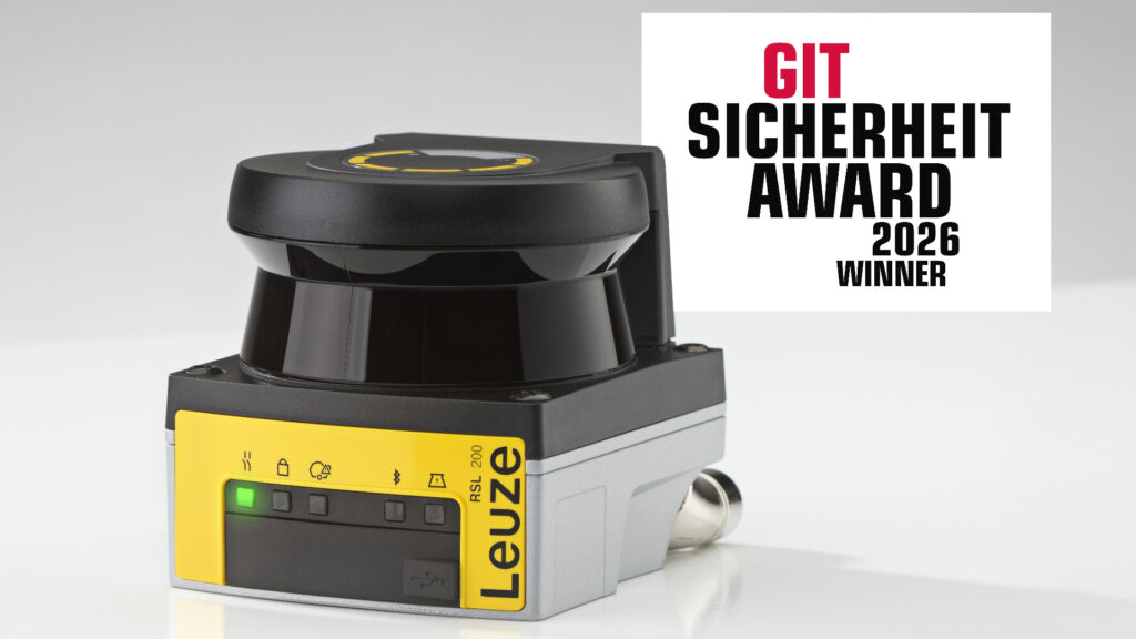 RSL 200. The smallest safety laser scanner on the market