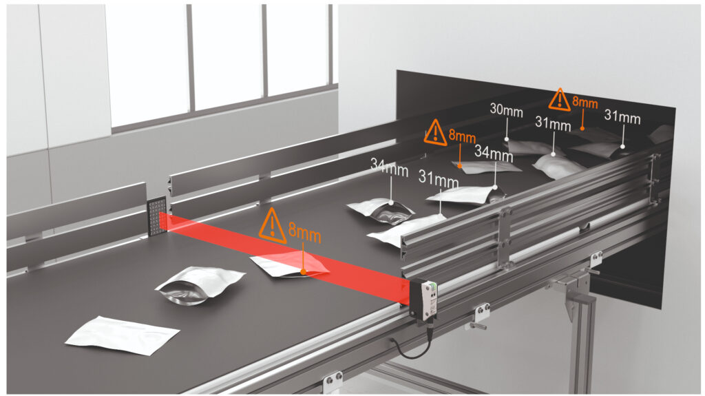 Zuverlässige Objektdetektion mit der Flächenlichtschranke R305 mit IO-Link