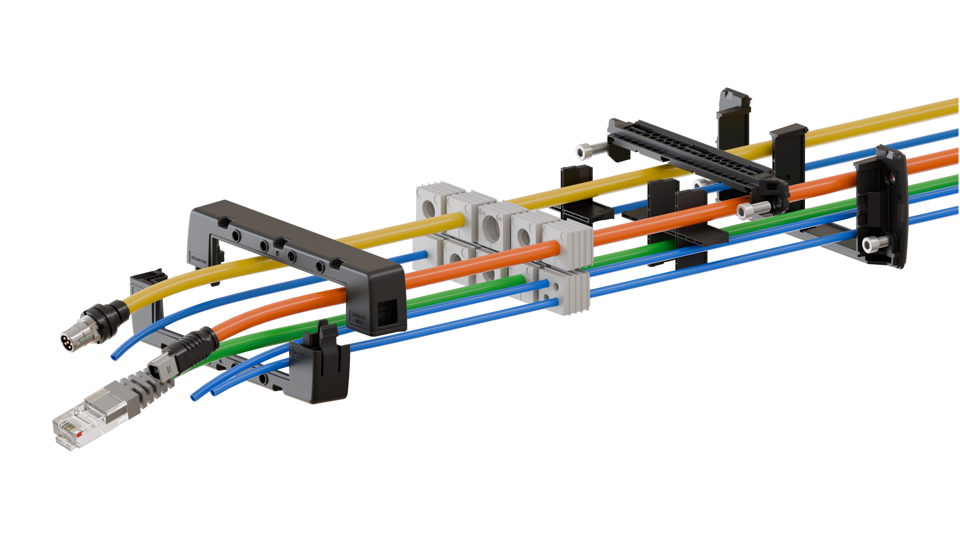 KDSI-SR G Inverted cable entry system with split frame