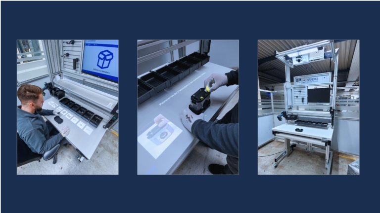 Arbeitsplatz neu gedacht – Durch Augmented Reality verwandelt sich Ihr Arbeitsplatz in eine digitale und interaktive Umgebung. Erleben Sie es selbst an unserem Messestand! Wir freuen uns auf Sie.