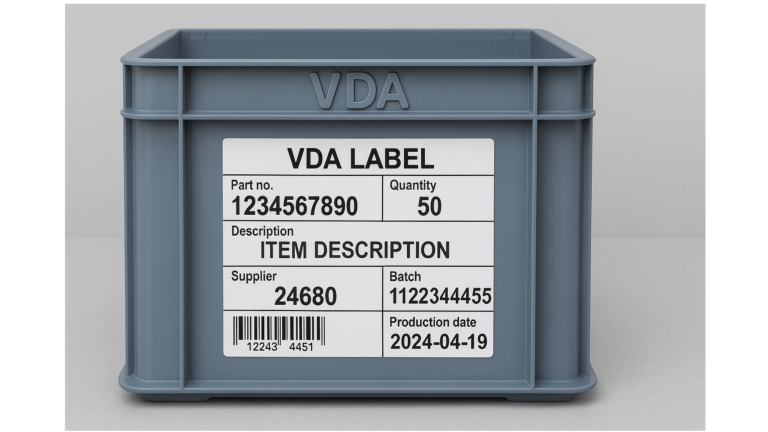 VDA labeling