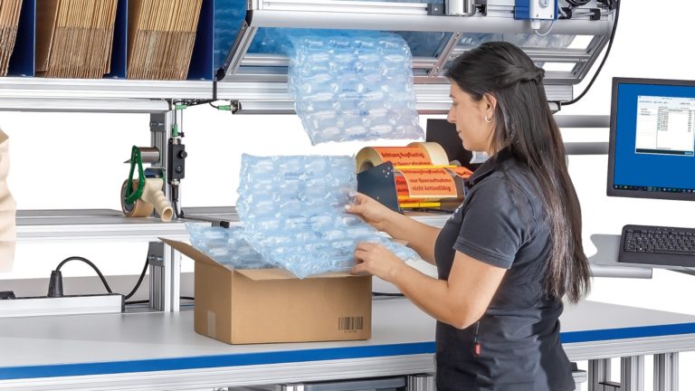 Flexible Schutzverpackung