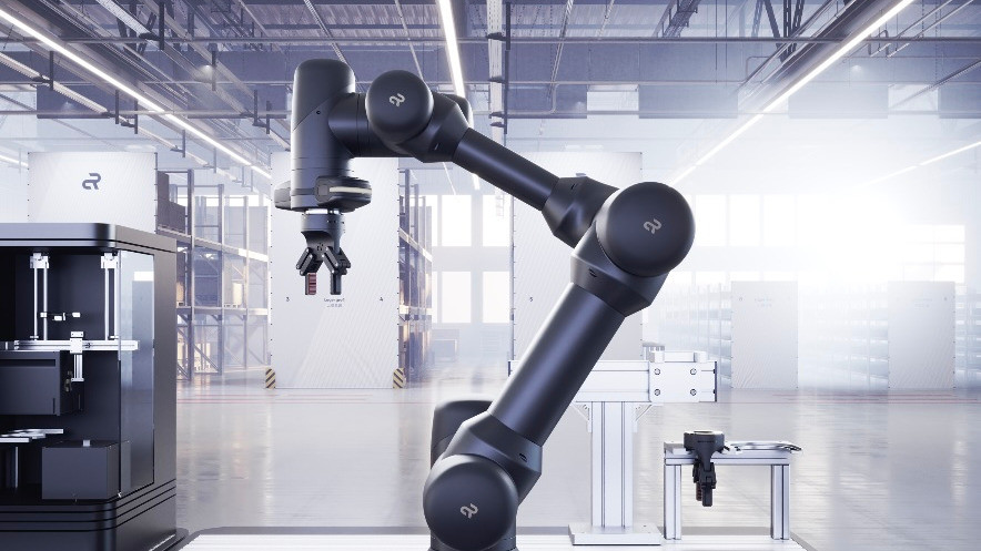 Yu 5 Industrial Cobot: Präzision mit integrierter KI-gestützter Vision.