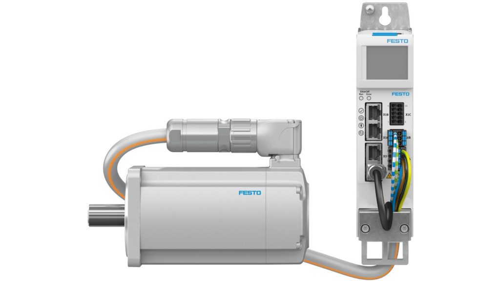 Servomotor and Servoantriebsregler
