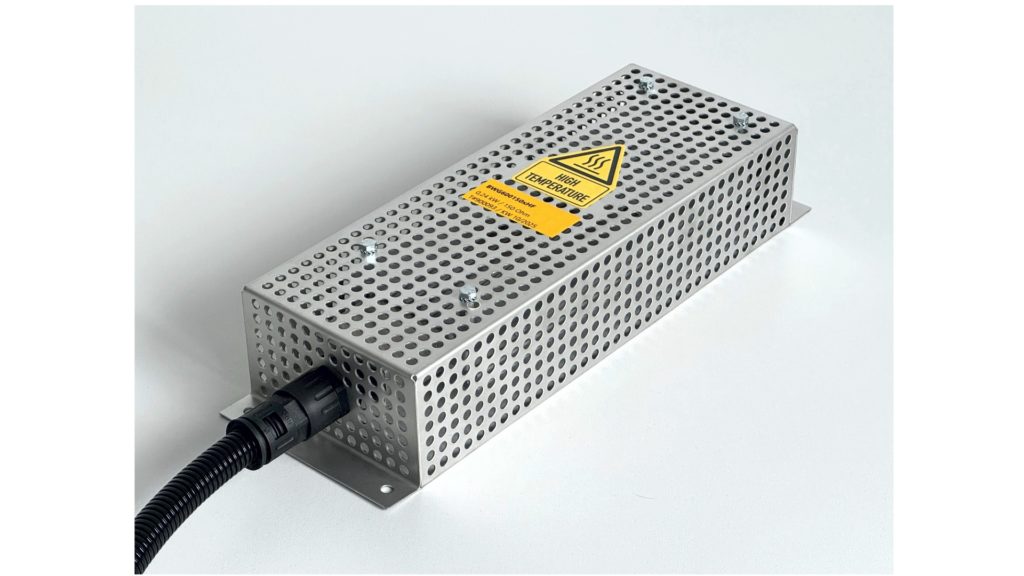 Safe halogen-free braking resistor