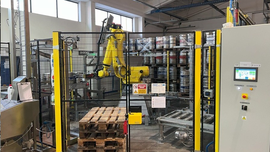 Robot palletizer