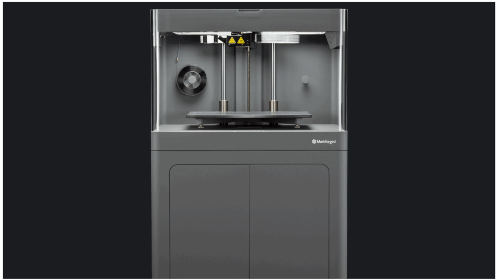 Markforged X7 industrial 3D printing with continuous fiber reinforcement – series-tested and proven