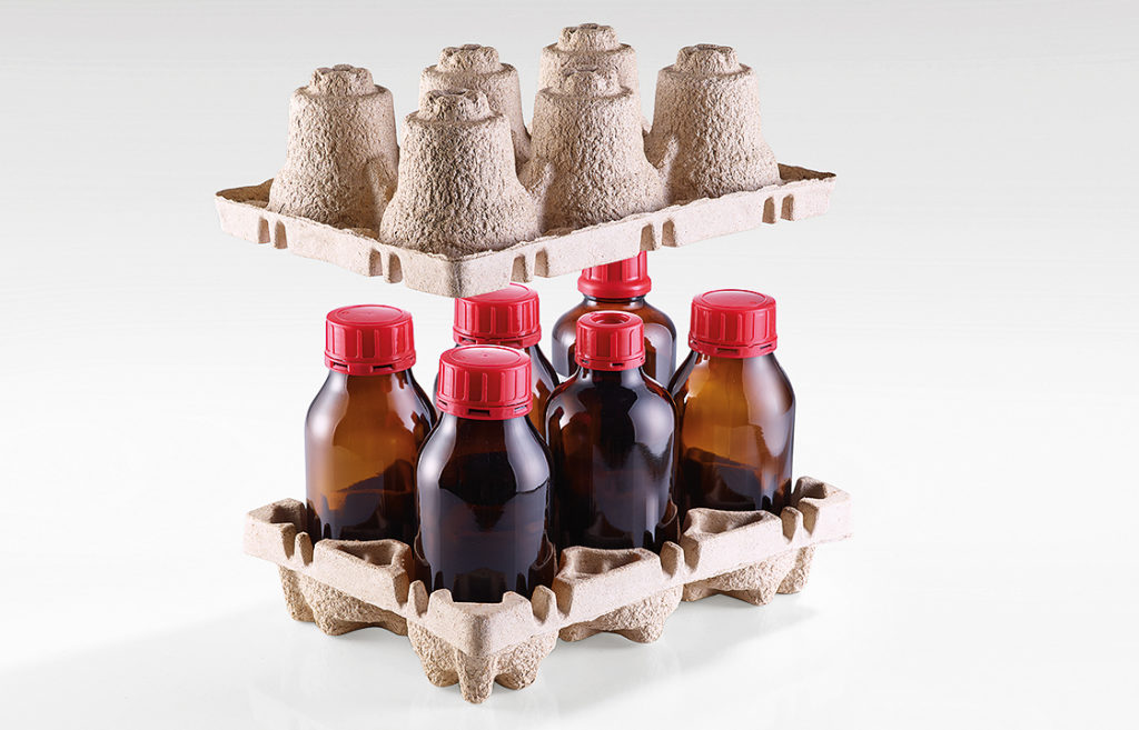 GlassPac  A protection packaging developed for the transport of glass bottles