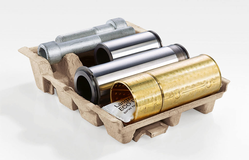 Molded fiber insert for installation kit