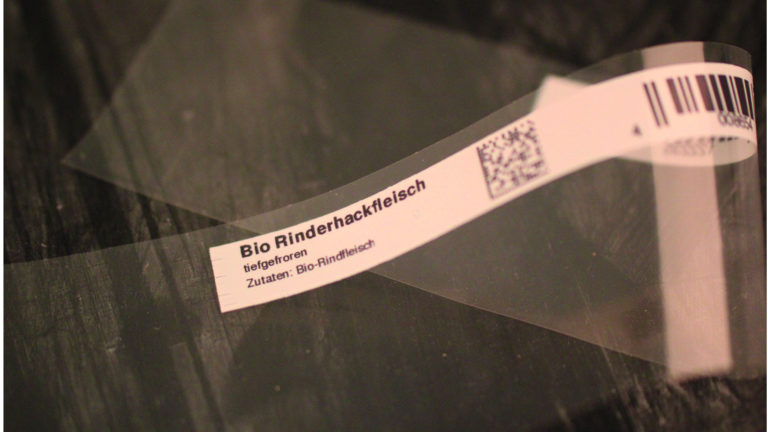Print labels directly onto film