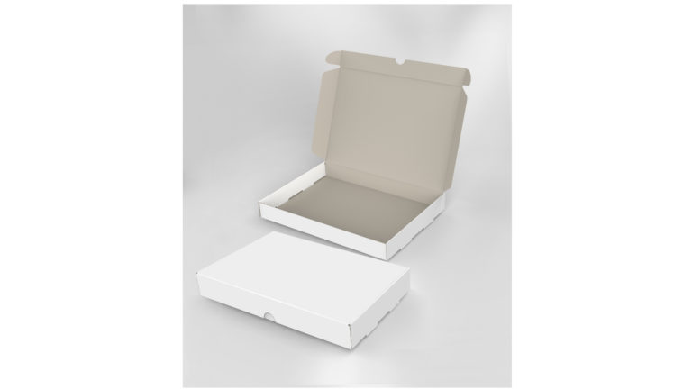Tray and lid box with tuck-in flaps