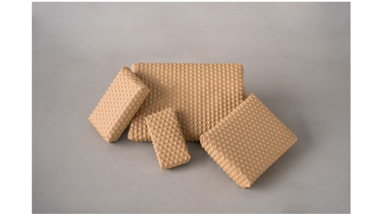 PapairWrap – bubble wrap made of paper for the first time at the Empack in Dortmund