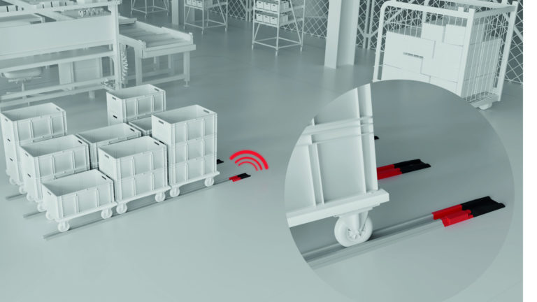 Weiterentwicklung beim nexy-Kommunikationsnetzwerk / Automatischer Materialabruf: Neue Funktionen für Dolly-Anwendungen