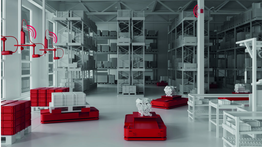 automated material requisition system as „road map“ for AGV and AMR