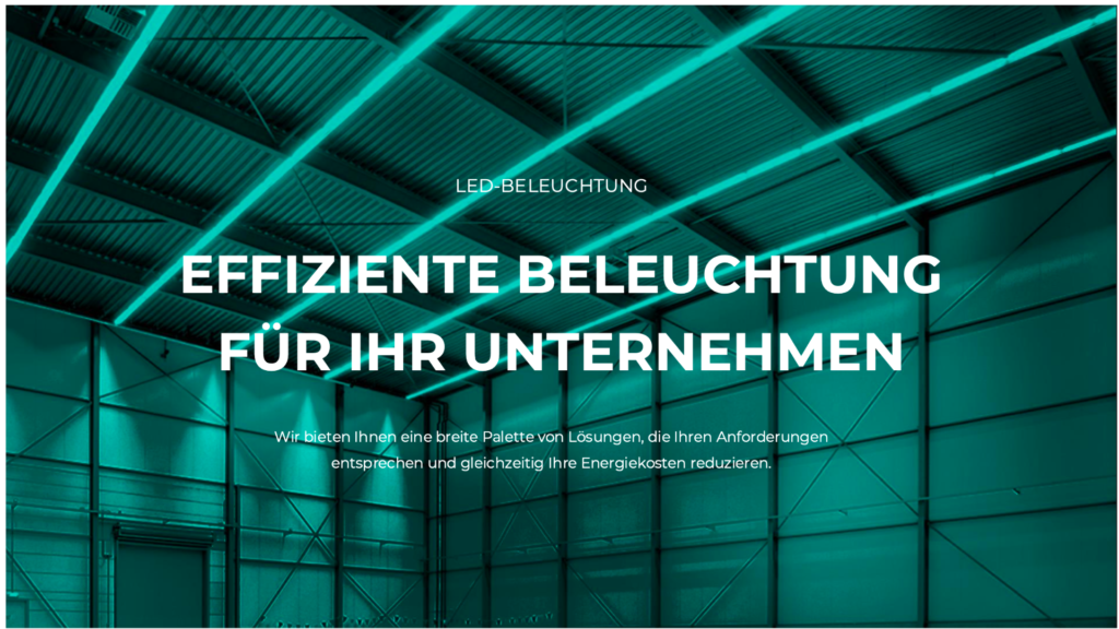 Umrüstung von Beleuchtungssystemen bei laufendem Betrieb