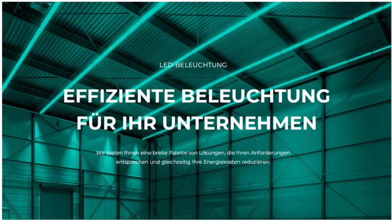 Umrüstung von Beleuchtungssystemen bei laufendem Betrieb