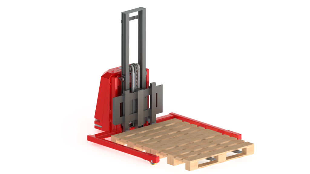 KARTER Fyra – No problem to place pallets crosswise!