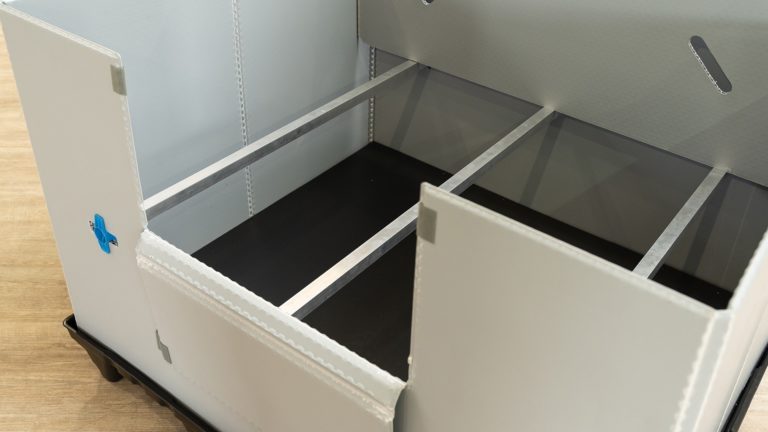 New intermediate layer for large foldable containers: Enhanced efficiency and protection in transport