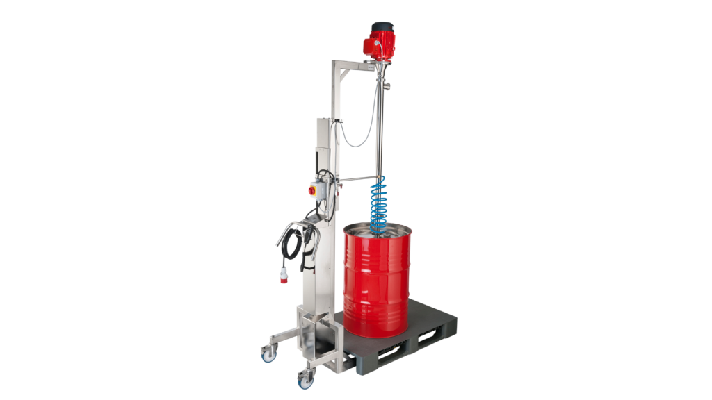 VISCOFLUX mobile S – Drum empyting System