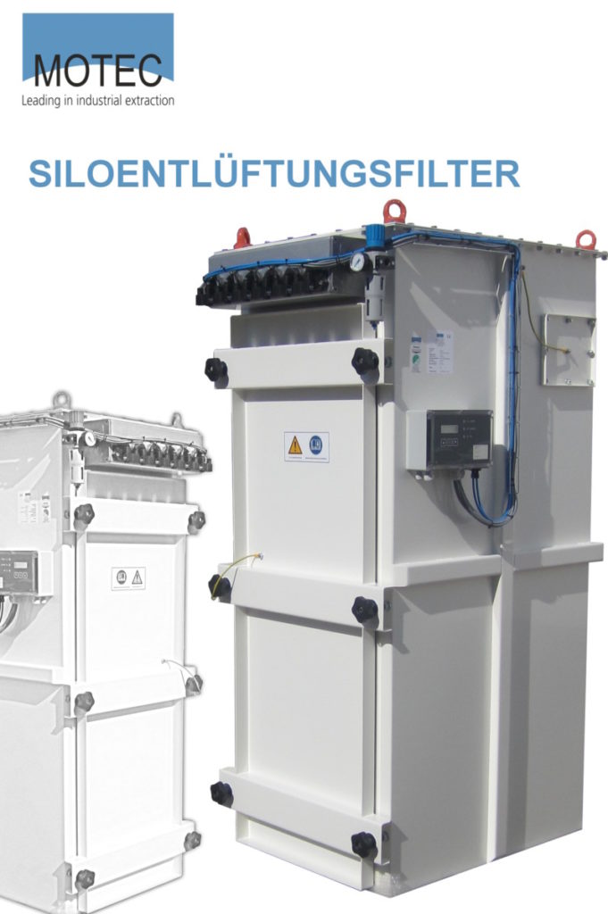 Silo ventilation filter