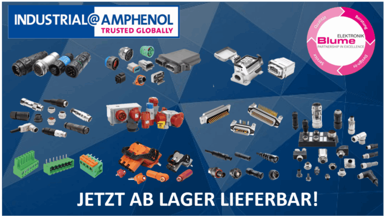 AB LAGER LIEFERBAR: Amphenol Industrial Steckverbinder