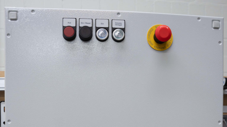 Control cabinet construction