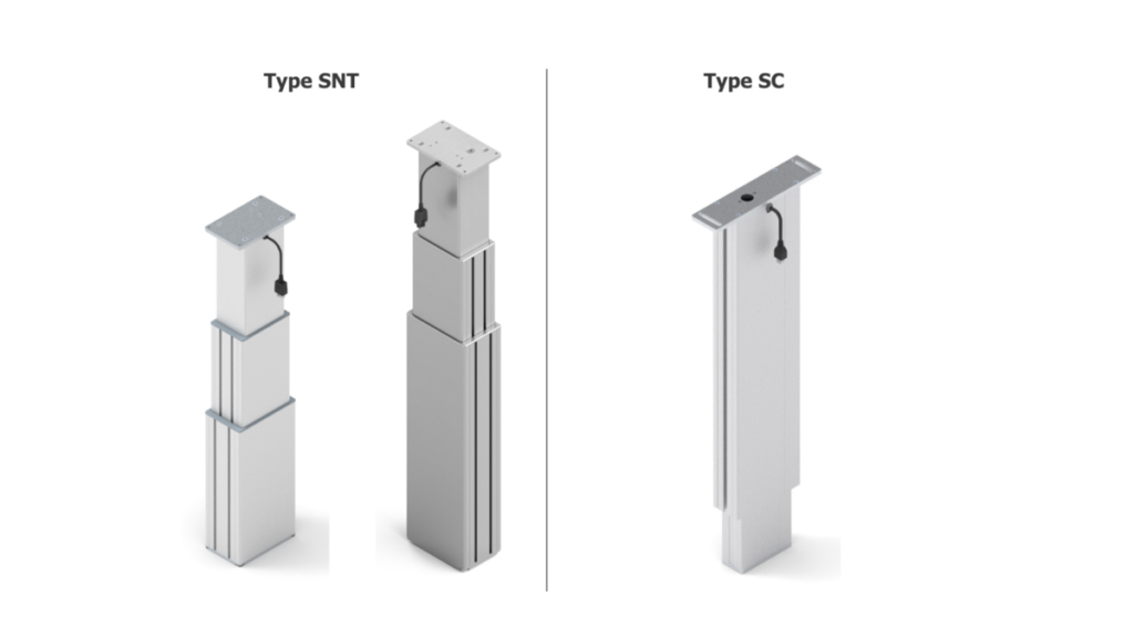 Innovation and technology – SNT and SC lifting columns