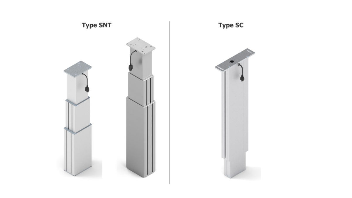 Innovation and technology – SNT and SC lifting columns