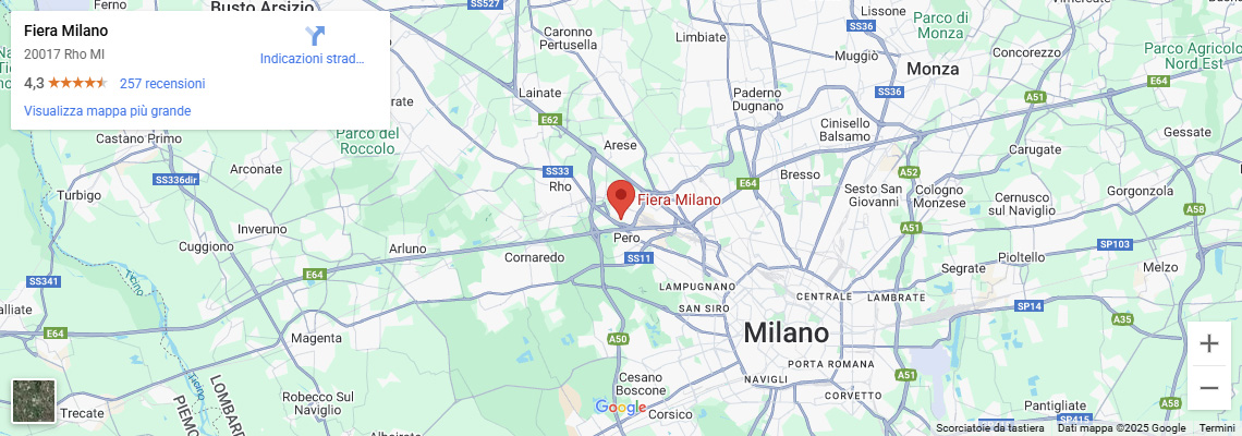 SEAQUIP Fiera Milano Map