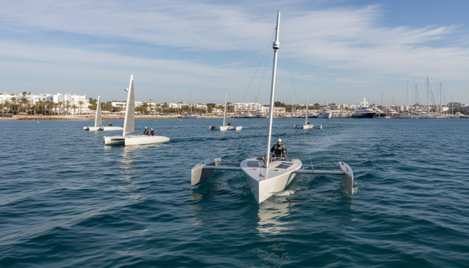 Testing Autonomous Sailboats in Ibiza for the 2027 Micro Ruta de la Sal