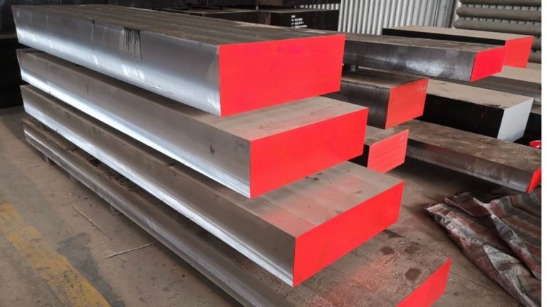 Forged tool steel block