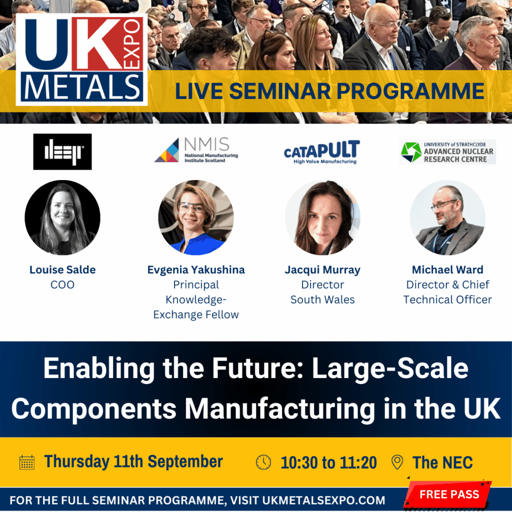 Enabling the Future Large-Scale Components Manufacturing in the UK